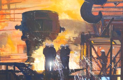 Steelworks by Martin Decent